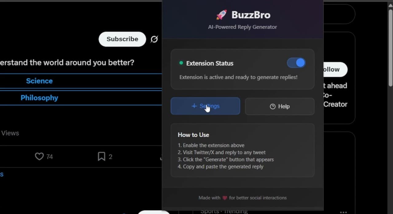 BuzzBro 🚀 project cover