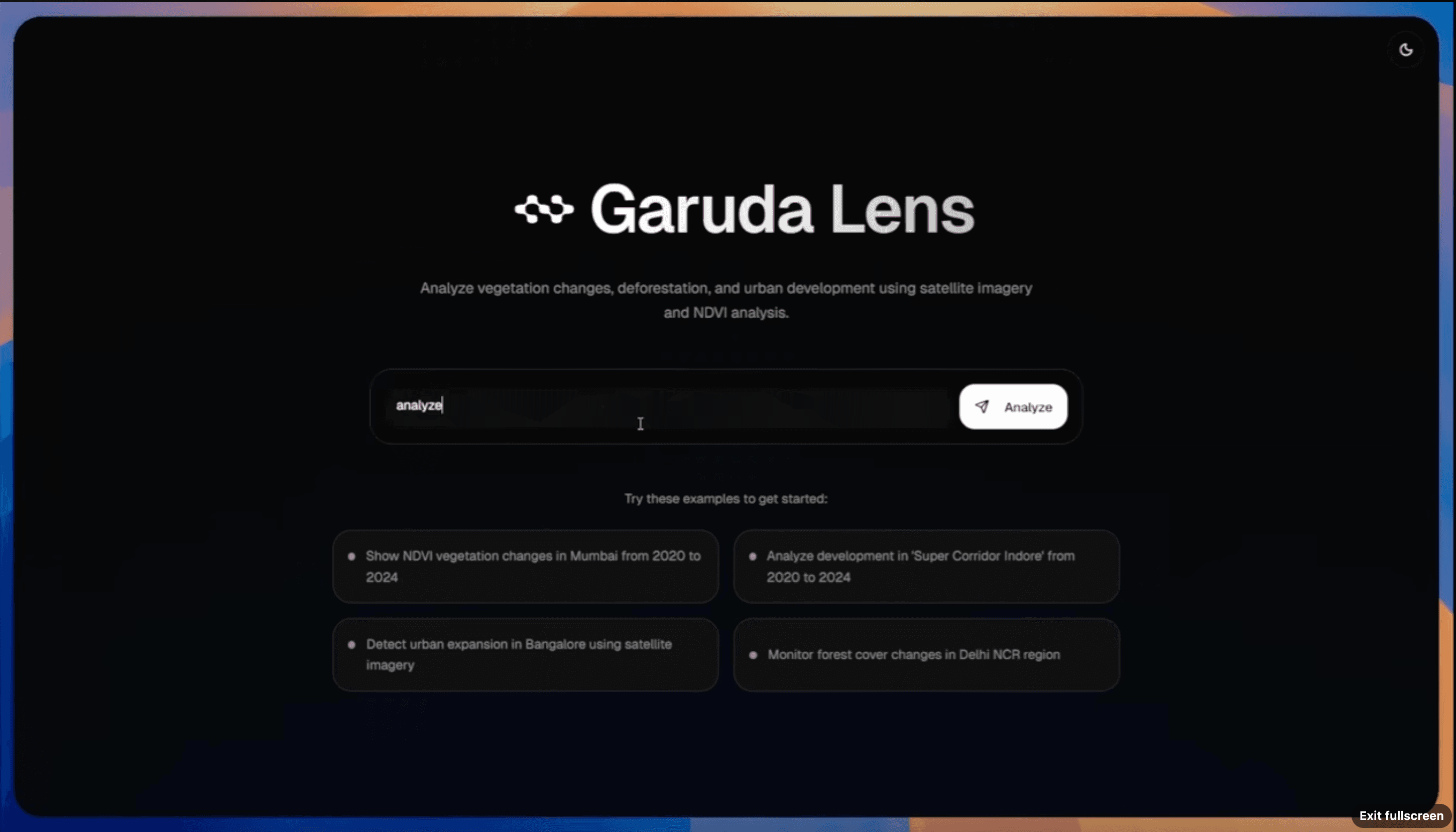 Garuda Lens project cover